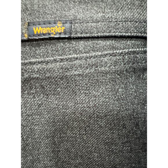 Vintage Wrangler Mens Dress Pants Polyester Charcoal 42x32 Made in Mexico - Picture 6 of 9